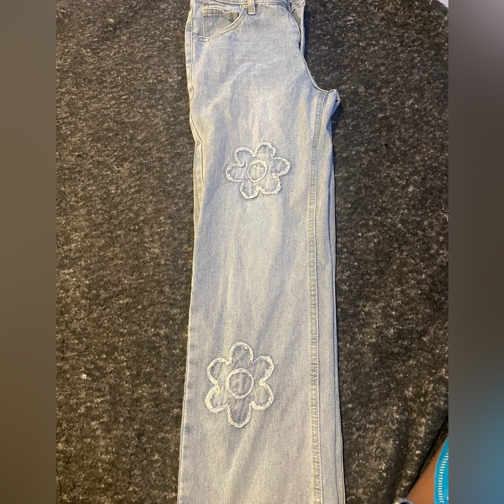 Angel kiss flower pants